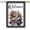 Halloween#08, variant on Happy Halloween Three Gnomes in Truck Watercolor Stripes Garden Flag 28×40 Inch Double Sided Burlap Large Welcome Vertical Pumpkin Banner Outside Vertical Holiday Yard Flag