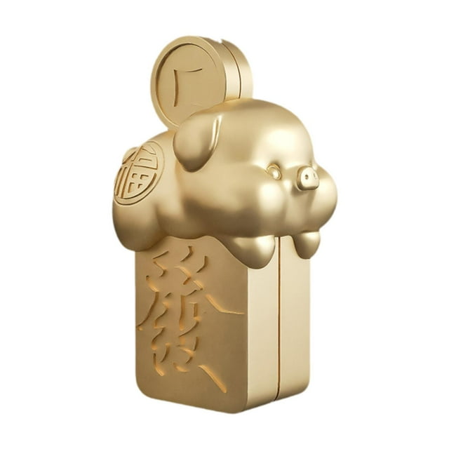 Hucha de cerdo Mahjong con forma de cerdo, adorable adorno decorativo, hucha para Oro