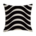 thumbnail image 1 of Black White Waterproof Hugging Pillow Household Design Pattern Sand Pillow, 1 of 4