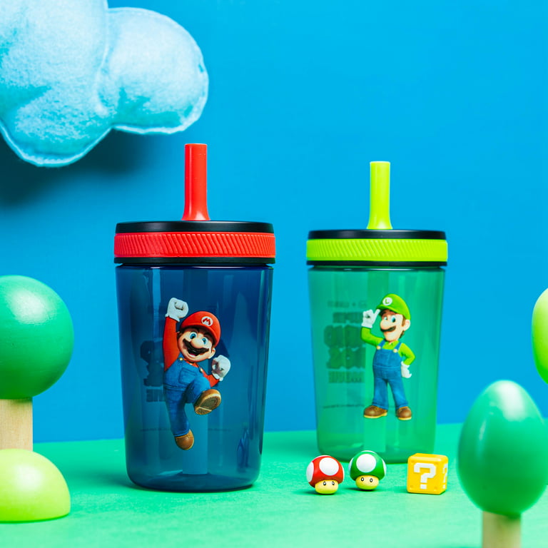 Tiblue Kids & Toddler Cups - 4 Pack 8oz Spill Proof Stainless Steel  Tumblers with Leak Proof