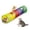 Multicolor, variant on Interactive Rainbow Tunnel for Pets, Collapsible Play Tube, Foldable Activity Channel, Indoor Exercise Hideaway, Durable Pet Agility Tunnel Fun