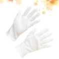 thumbnail image 6 of TUIBELYN White Cotton Eczema Gloves - Industrial, Salon, Gardening, 6 of 6