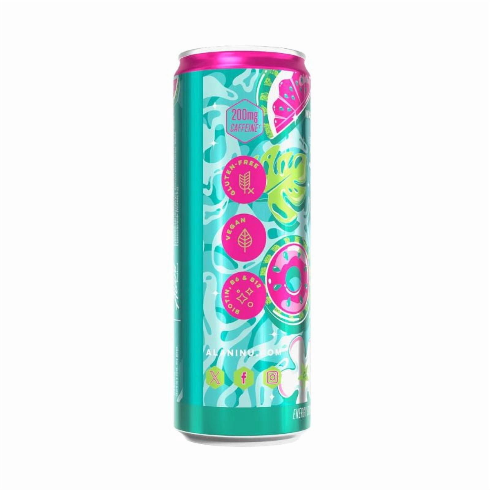 New Alani Nu Energy Drink Watermelon Wave 12 Fl oz (6 Pack)