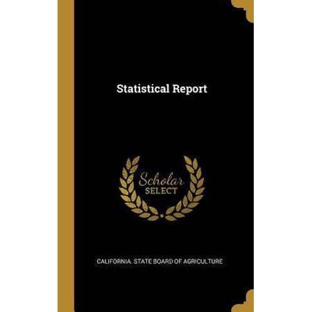 Statistical Report Hardcover