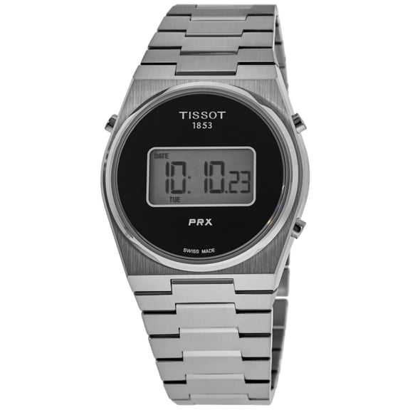 Tissot PRX Digital Quartz Black Dial Men's Watch T1372631105000