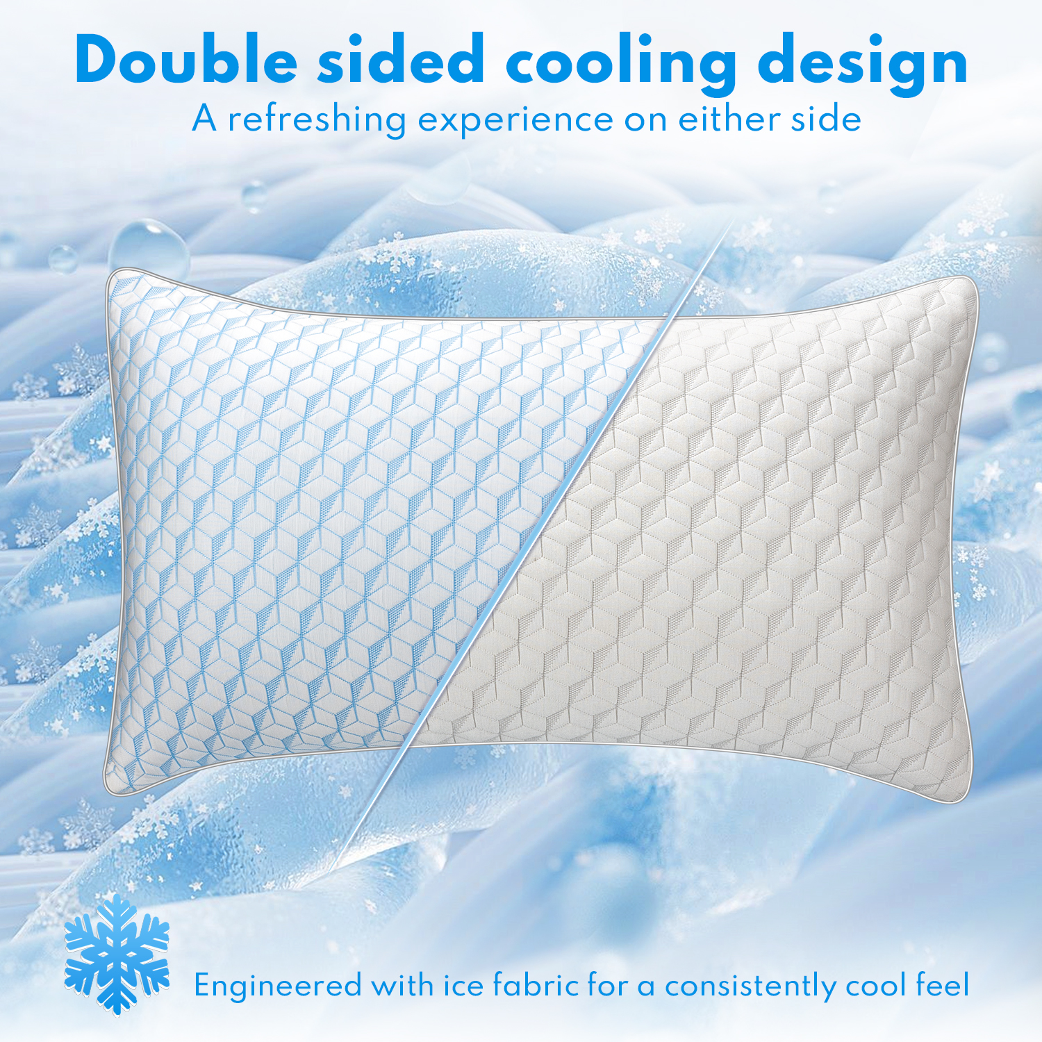 FAPO Cooling Queen Pillows Set of 2 photo 8