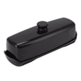 thumbnail image 4 of Cheese Holder, Compact Portable Plastic Butter Box  For Kitchen Transparent Cover,White,Grey,Black, 4 of 8