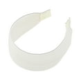 thumbnail image 4 of Unique Bargains 1 Pc Headband Colored Wide Hair Accessories White, 4 of 5