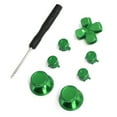 thumbnail image 4 of Aluminum Alloy Thumbsticks Set, Aluminum Metal Thumbsticks Exquisite Appearance Durable Controller Aluminum Alloy Botton Set  For Replacement Parts Purple,Green,Silver,Black, 4 of 8