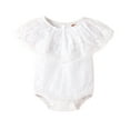 thumbnail image 1 of Newborn Baby Girls Fashion Sleeveless Lace Romper Stylish Romper, 1 of 10