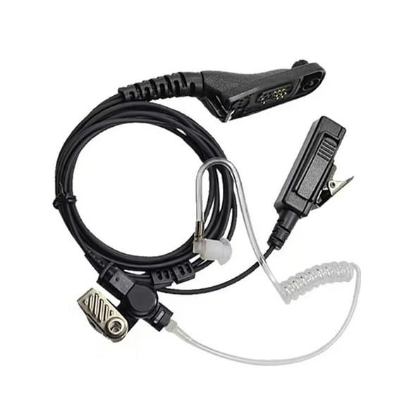 Casque de Police Confortable Oreillette Radio Portable pour Motorola