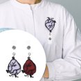 thumbnail image 3 of Miangastore Retractable Badge Reels Heart-Shaped Red 2Set 3.7X1.6X0.8In, 3 of 8