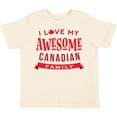thumbnail image 3 of Inktastic Canadian Family Pride Awesome Boys or Girls Toddler T-Shirt, 3 of 5