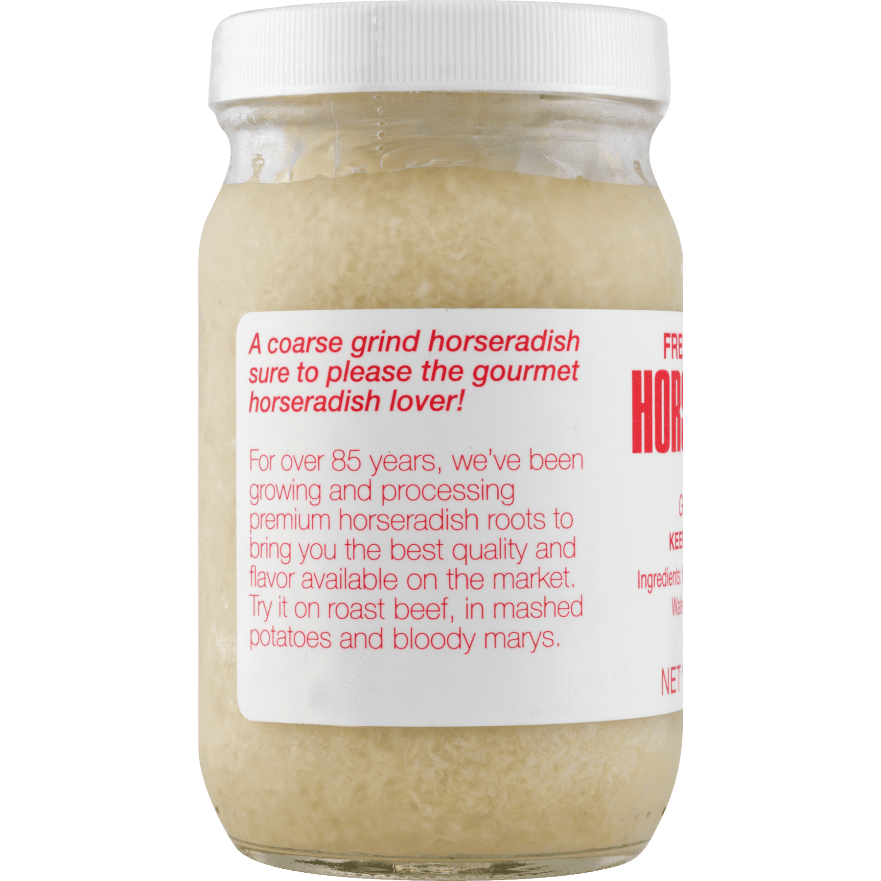 Silver Spring Fresh Ground Horseradish, 8 oz Jar