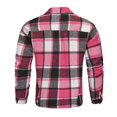 thumbnail image 3 of Mens Flannel Shirts Casual Button Down Long Sleeve Plaid Shirt with Pockets, 3 of 6