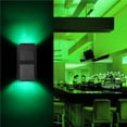 thumbnail image 4 of Yuarrent Lámpara de pared LED de 6 W hacia arriba y hacia abajo, luz nocturna, doble cabezal para KTV Bar, dormitorio, sala de estar, restaurante Iluminación y accesorios No. 4 Yuarrent HA024575-04, 4 of 6