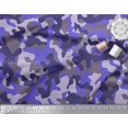 thumbnail image 2 of Soimoi polyester Crepe Fabric Two Tone Camouflage Printed Fabric 1 Yard 52 Inch Wide, 2 of 3