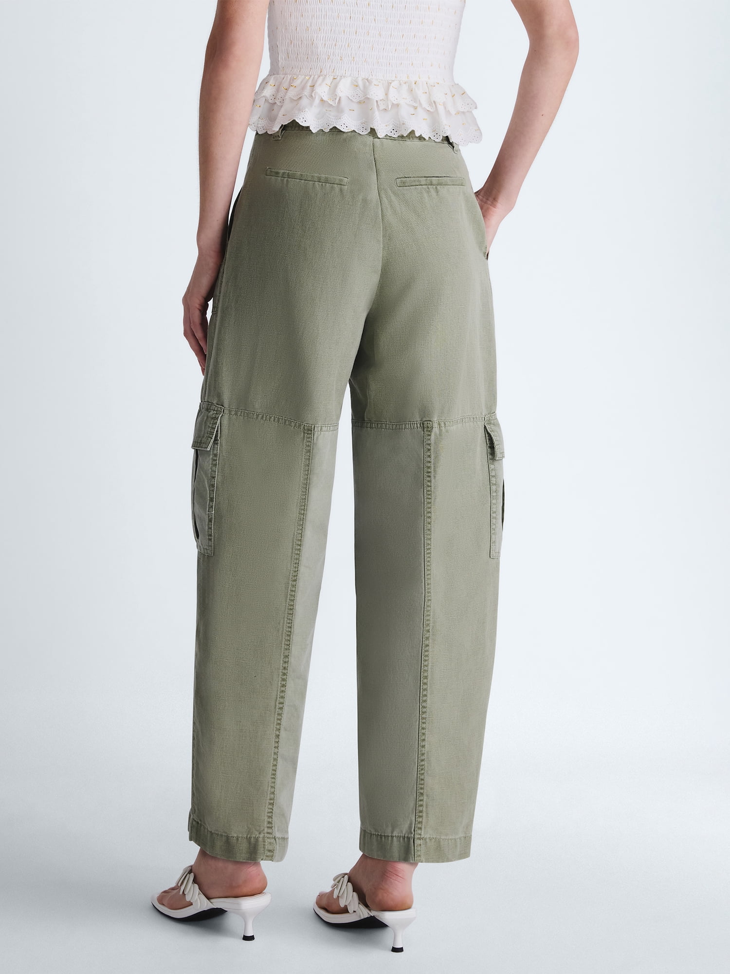 Scoop Women's and Women's Plus Cargo Barrel Pant, Sizes 0-26W