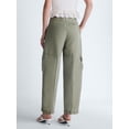 thumbnail image 3 of Scoop Women's and Women's Plus Cargo Barrel Pant, Sizes 0-26W, 3 of 5
