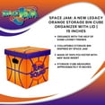 thumbnail image 7 of Space Jam: A New Legacy Orange Storage Bin Cube Organizer with Lid | 15 Inches, 7 of 7