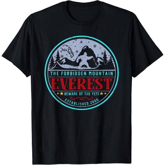 Mountain Lovers Expedition Everest, Animal Theme Park Trip T-Shirt Size S-5XL