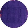 thumbnail image 1 of Ahgly Company Indoor Round Abstract Pink Modern Area Rugs, 8' Round, 1 of 4