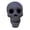 Black, variant on Ceramic Halloween Skull Fire Pit Decoration Heat Resistant Prop for Fireplace Campfire Bonfire Indoor Outdoor Party