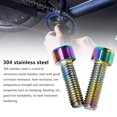 thumbnail image 5 of Pernos de manivela de bicicleta, M18 M20 Perno de fijación de manivela Tornillo de manivela de bicicleta Aleación de aluminio para bicicleta de montaña y carretera BANYUO Hogar, 5 of 5