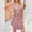 Pink, variant on EGNMCR Holiday Dresses for Women Women's Spring/Summer Sleeveless Casual Tank Dress Pocket V-Neck Pleated Dress