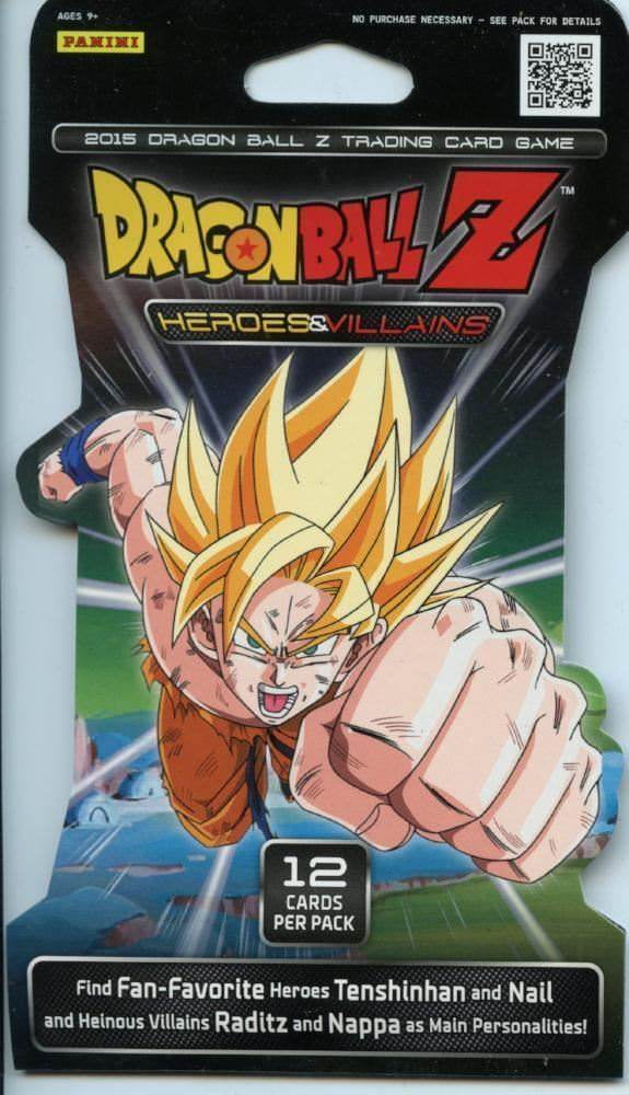 Panini DragonBall Z Heroes & Villains Trading Card Game 