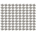 thumbnail image 4 of 100Pcs Photovoltaic Cable Clip Stainless Steel Wire Clamp Cord Fixing Holder Set Kit for Solar Panel PV, 4 of 22