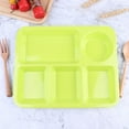 thumbnail image 4 of HEATSHAKING Anti-Fall Plastic Tableware for Family and Restaurants 1Pack 12.4*9.9*0.98in, 4 of 10