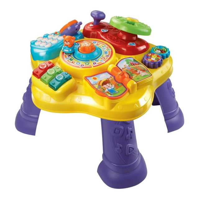 VTech Table d'Apprentissage Magic Star (Emballage Sans Frustration), Jaune