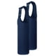 thumbnail image 1 of 2 piezas Funda Portabotellas de Neopreno, Bolsa Portabotellas de Vidrio Aislante de 15.5-20oz, Funda Colapsable para Botellas de Bebida con Asa, Azul Marino, 1 of 7