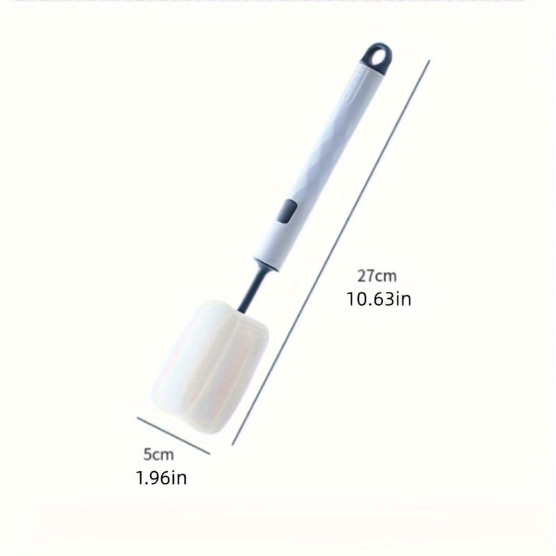 Sponge Cleaning Cup Brush Long Handle for Coffee Glasses Pot Milk Cup Mugs Wine Bottle Baby Bottle Kitchen Dish Washing