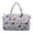Black Horse, variant on KUIFORTI Floral Black Cat Quilted Women's Large Tote Duffle Bag, Portable Soft Carry On Weekender Bag for Gym, Yoga, Travel, Work, Weekend Getaway Overnight Trips