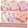 thumbnail image 2 of Bolsa de período para niñas adolescentes, bolsa de almacenamiento de servilletas sanitarias, almohadilla menstrual portátil, bolsas con cremallera para tampón, bolsa para menstruación femeni, 2 of 5