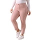 thumbnail image 4 of Jeans ajustados de mujer de talla grande Agnes Orinda, de tiro medio, elásticos, de mezclilla casual, leggings de mezclilla 2X rosa, 4 of 5