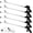 Black, variant on 5 Pack Suction Cup Reacher Grabber Heavy Trash Picker Grabber Tool, Long Handy Aids Nonslip Claw Reach Tool for Elderly Pick up Stick Arm Extension Litter Picker (Red)