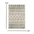 thumbnail image 2 of 2â€™ x 3â€™ Ivory and Gray Geometric Scatter Rug, 2 of 9