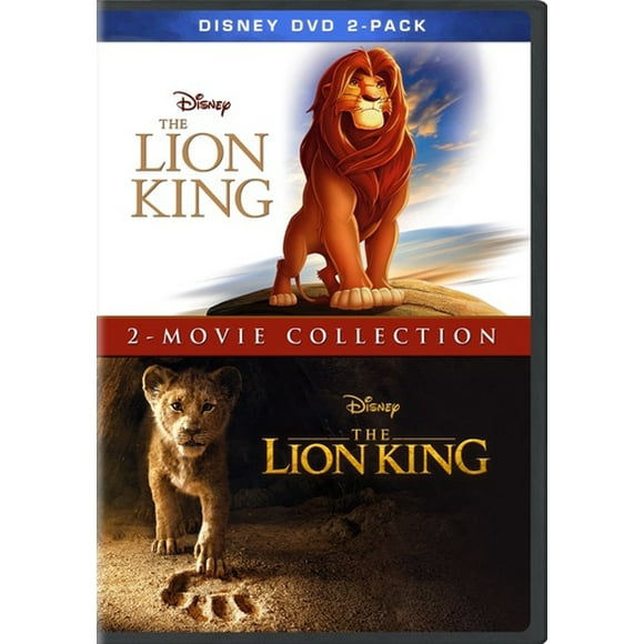BUENA VISTA HOME VIDEO LION KING (LIVE ACTION/ANIMATED/2-MOVIE COLLECTION) (DVD) D2065900D