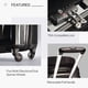 thumbnail image 4 of Equipaje de mano rígido para Samsonite Winfield 2, 20 pulgadas, color carbón, 4 of 6