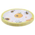 thumbnail image 2 of MasteelfCA 16pcs 7 Inches Disposable Cake Plates Bee Theme Party Paper Dishes Bee Printing Tableware for Birthday Party Carnival, 2 of 5