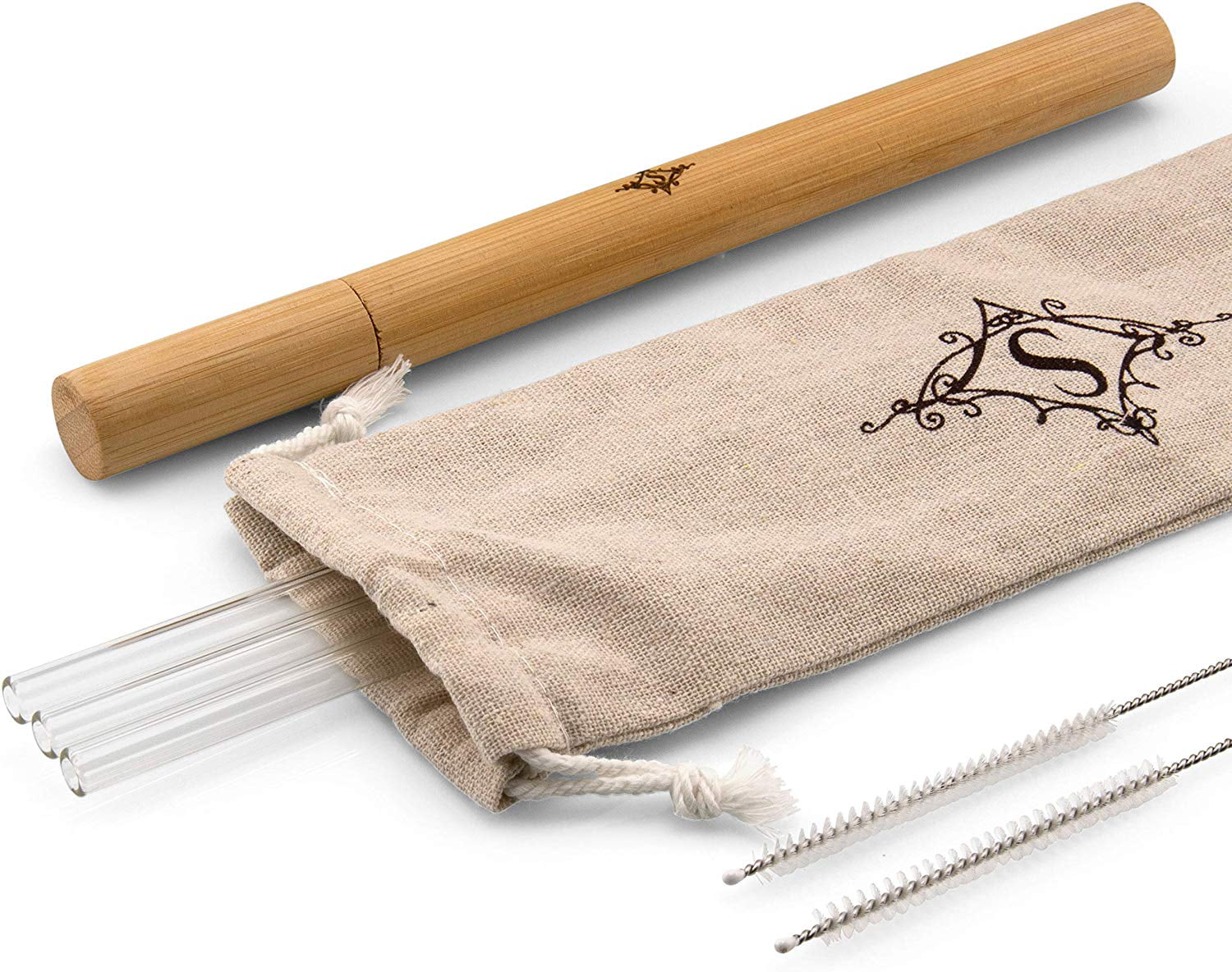 Glass Straws with Bamboo Case to Go independently Tested in Germany