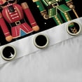 thumbnail image 4 of Feelyou Teens Cartoon Nutcracker Blackout Curtains Set of 2 (52x84 Each), Fairy Tale Window Curtains, Glitter Stars Print Curtains and Drapes, Window Curtains Room Decor, 4 of 6