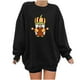 thumbnail image 1 of Blusa informal de manga larga con estampado de calabaza de Halloween para mujer Fridja hj3230, 1 of 6