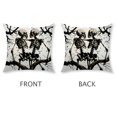 thumbnail image 5 of skeletons skulls tree branch Home Decor Double-Sided Print, Short Plush Pillows Cushion Cases Home Furnishing, 5 of 8