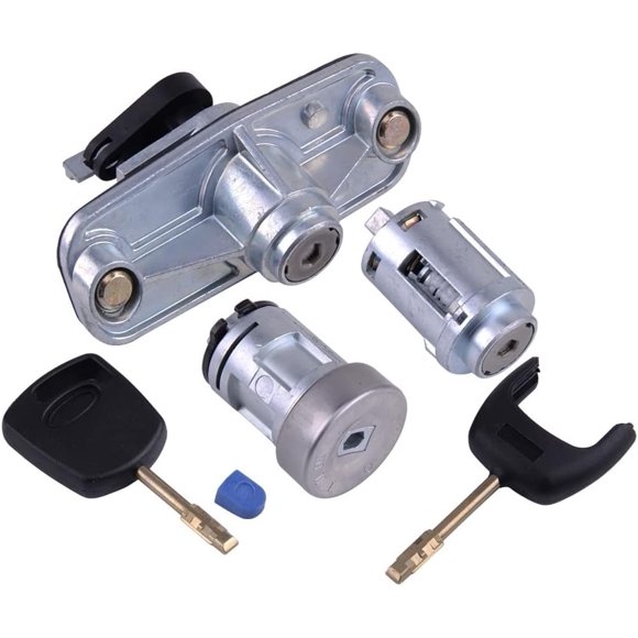 Door Ignition Barrel Petrol Cap Boot Lock Set Car/Fit for Mondeo MK3 2001 2002 2003 2004 2005 2006 2007 Replace Parts