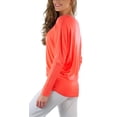 thumbnail image 5 of ToBeInStyle Women's Long Sleeve Dolman Top, 5 of 6
