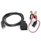 thumbnail image 4 of Clip de batería de automóvil, cables puente de batería de fuente de alimentación de emergencia OBD2 Cable de fuente de alimentación de emergencia Impulsado por el rendimiento, 4 of 9